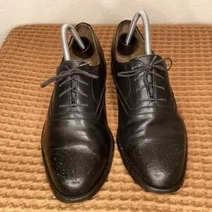 Bally | Shoes | Vintage Bally Brogues Leather Derby Shoes 